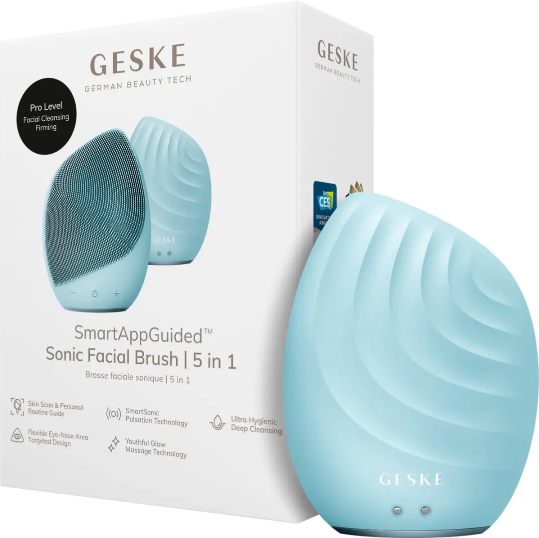 GESKE SmartAppGuided Facial Brush 5-in-1