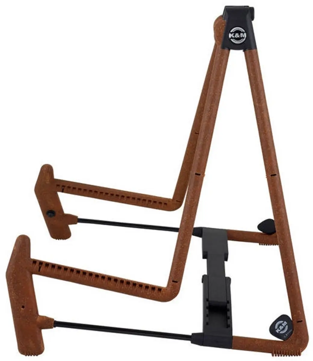 König & Meyer 17580 Acoustic Stand Heli 2 Cork Gitaarstandaard - afbeelding 6 van 6