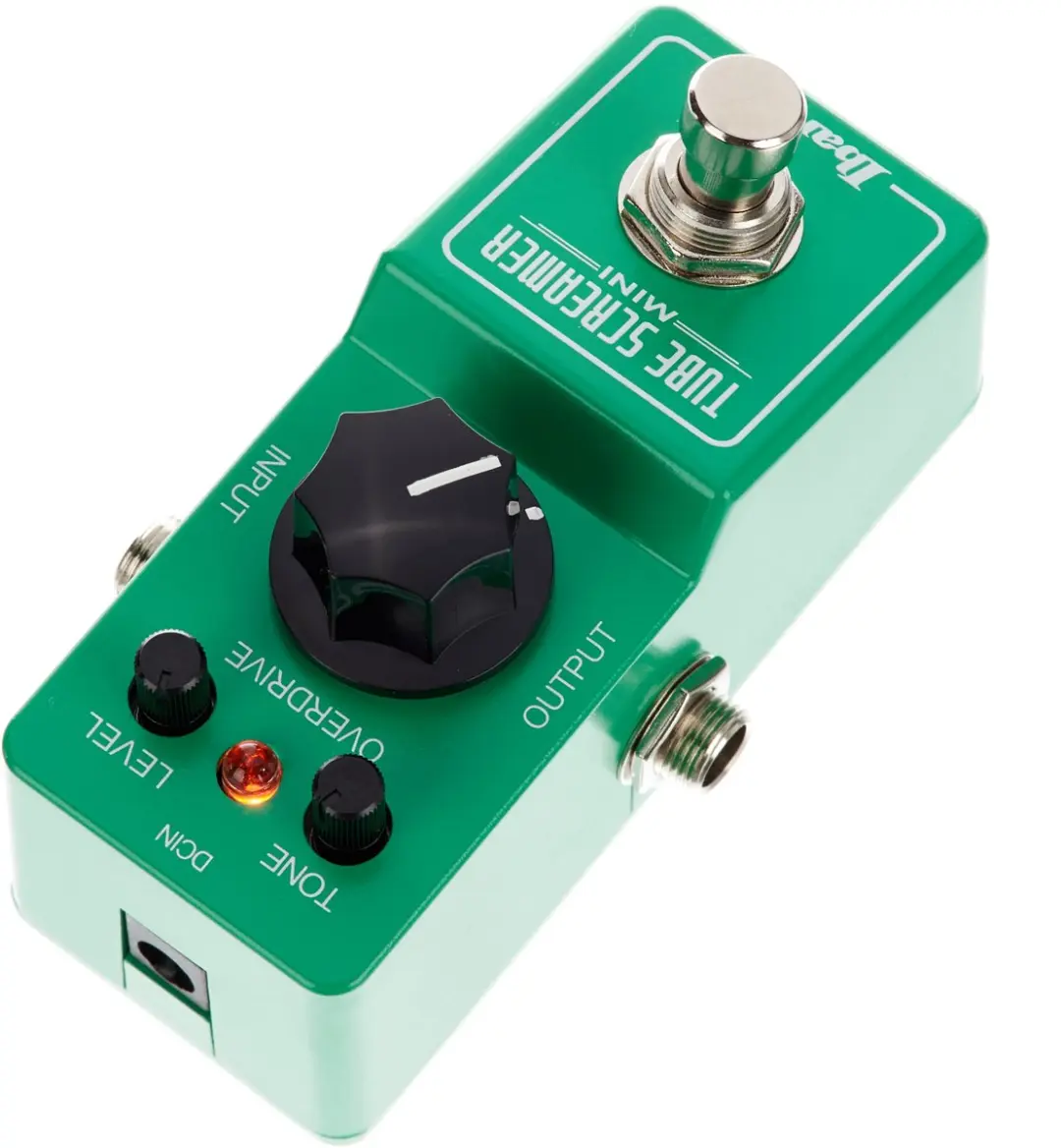 Ibanez TS Mini Tube Screamer Overdrive Pedal - Groen