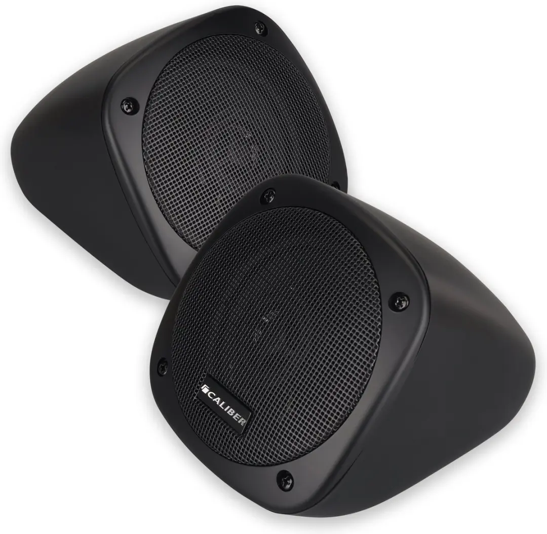 Caliber CSB1 Opbouw Autospeakers 80W - Set van 2 - Zwart