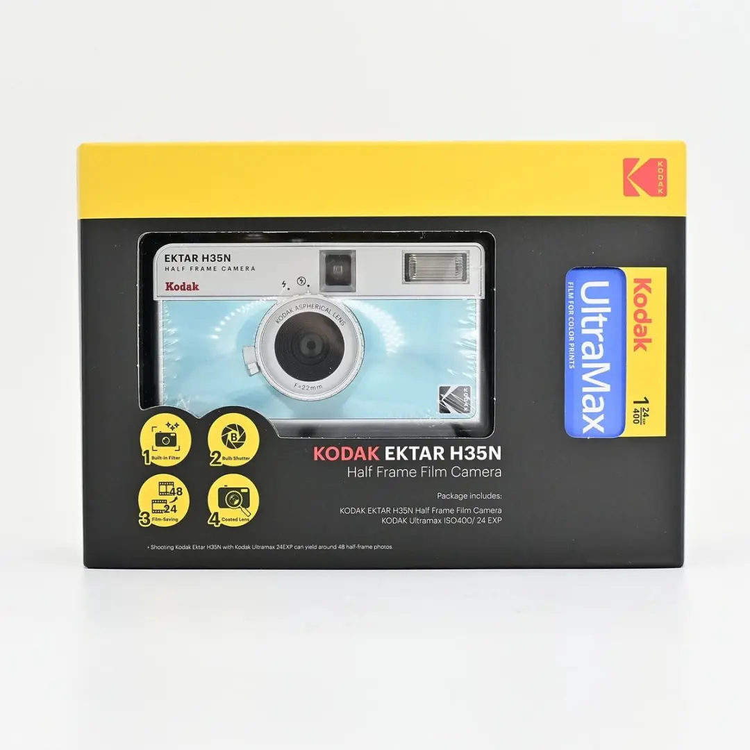 Kodak Ektar H35N Analoge Camera - Blauw