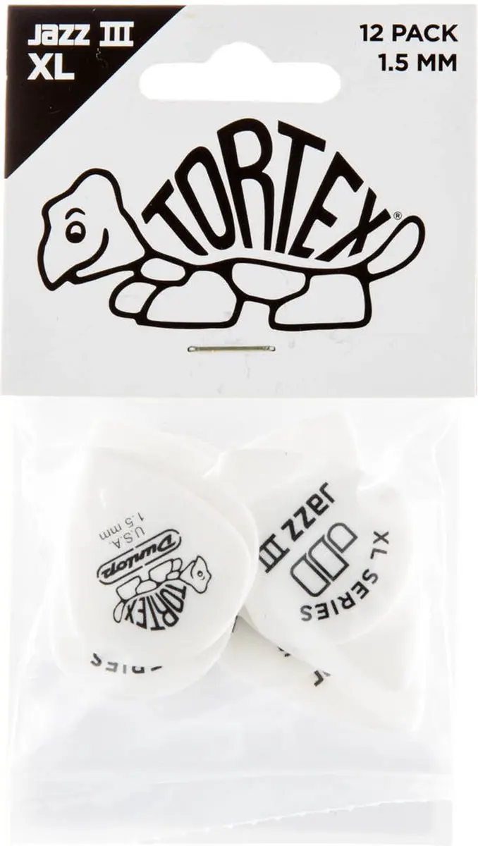 Dunlop Tortex Jazz III XL Plectrum 1.50mm