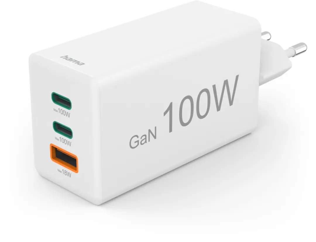 Hama 100W GaN Snellader
