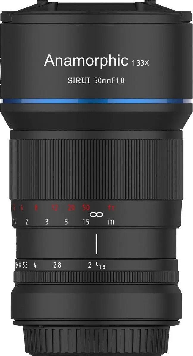 Sirui 50mm F1.8 Anamorfe Lens 1.34X