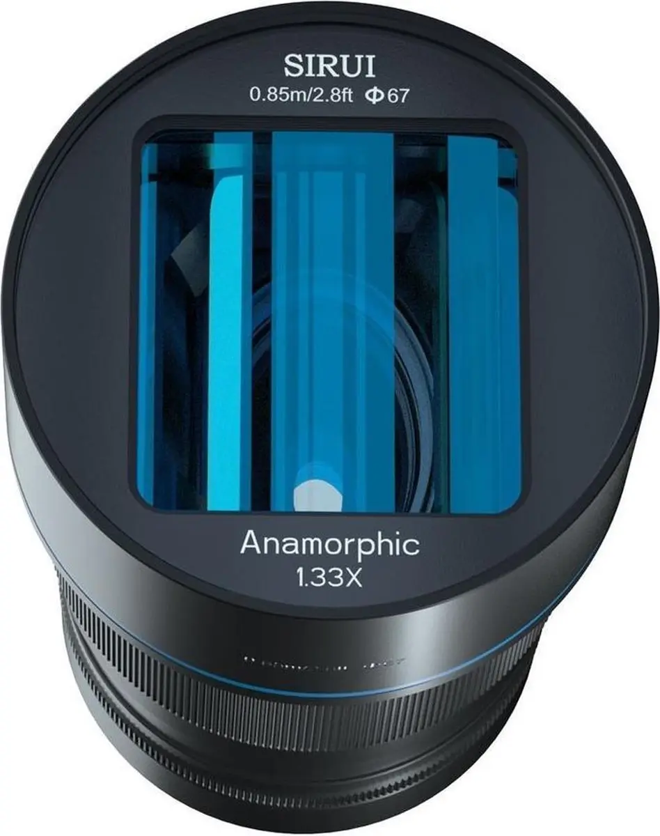 Sirui 50mm F1.8 Anamorfe Lens 1.34X - E-mount - 67mm
