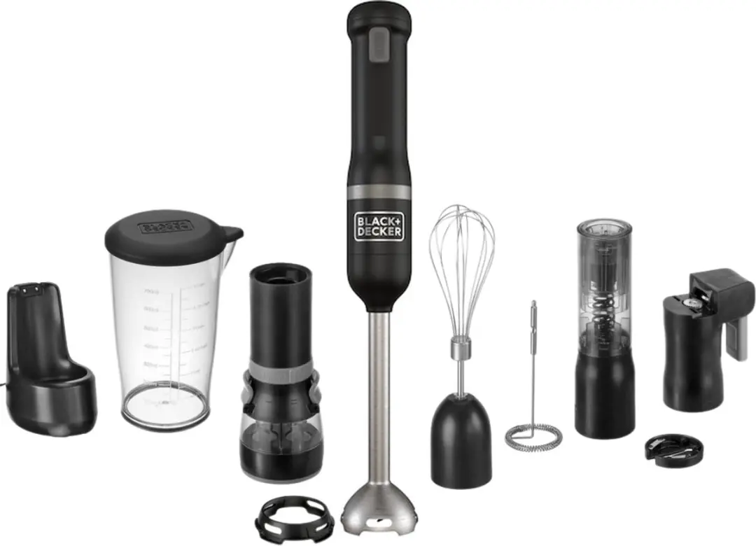 BLACK+DECKER KitchenWand BCKM1012KG-QW 6-in-1 Staafmixer
