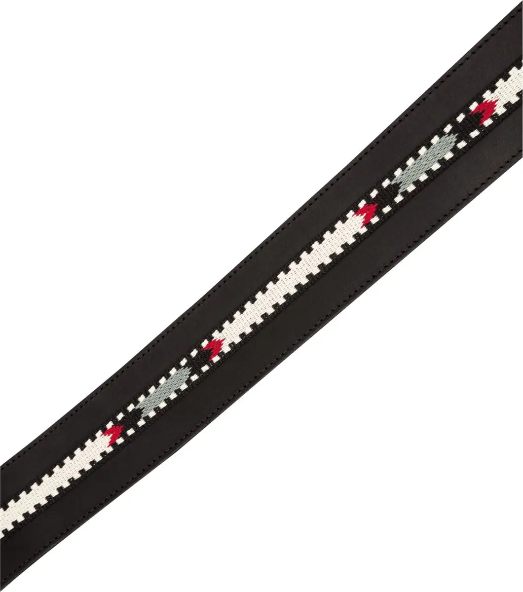 Fender Leather Gitaarband - Universeel - Zwart