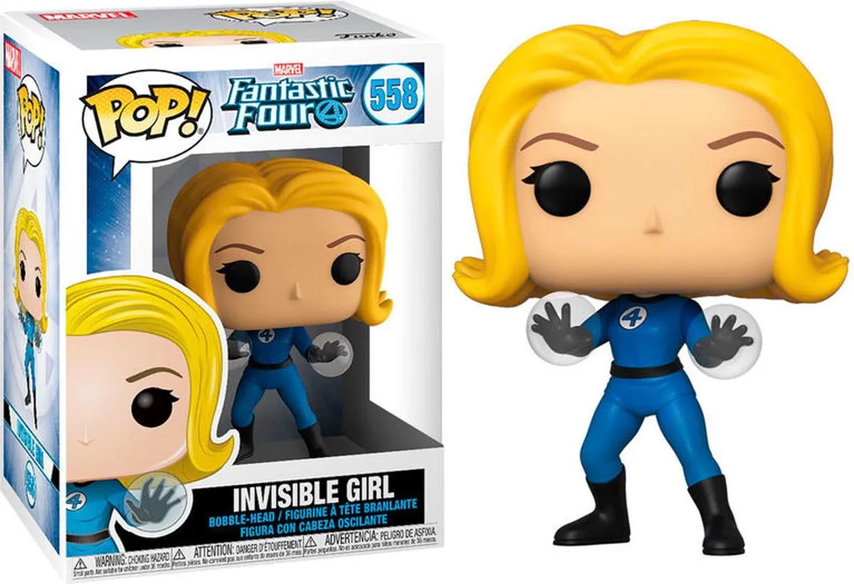 Funko Pop! Marvel Fantastic Four Invisible Girl - Multicolor - afbeelding 6 van 6