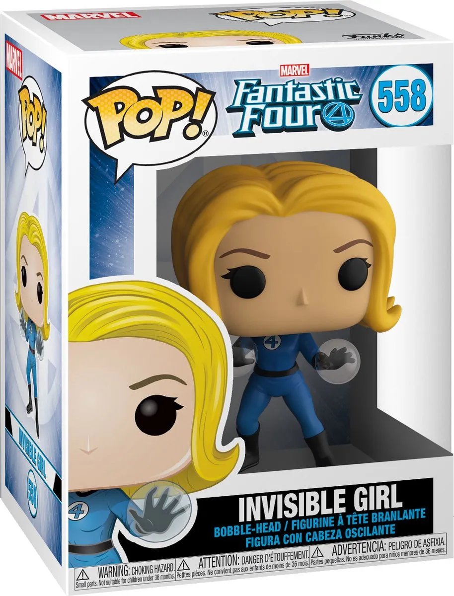 Funko Pop! Marvel Fantastic Four Invisible Girl - Multicolor
