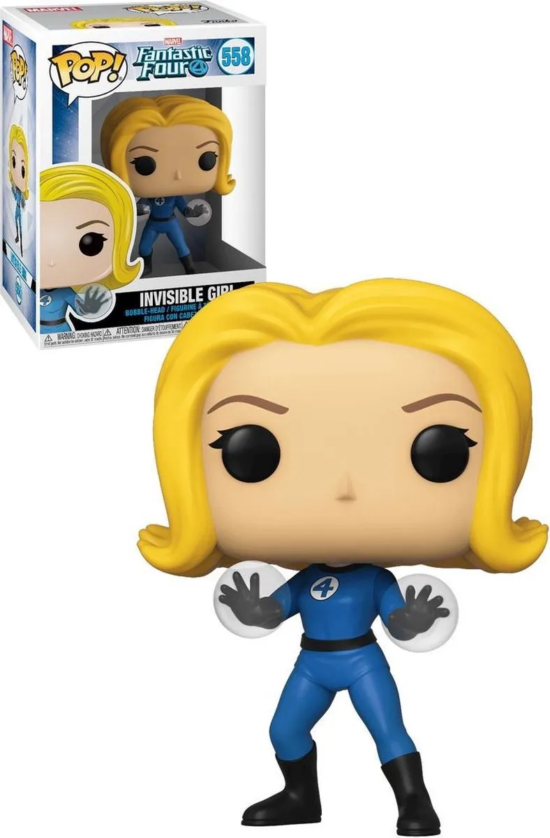 Funko Pop! Marvel Fantastic Four Invisible Girl - Multicolor