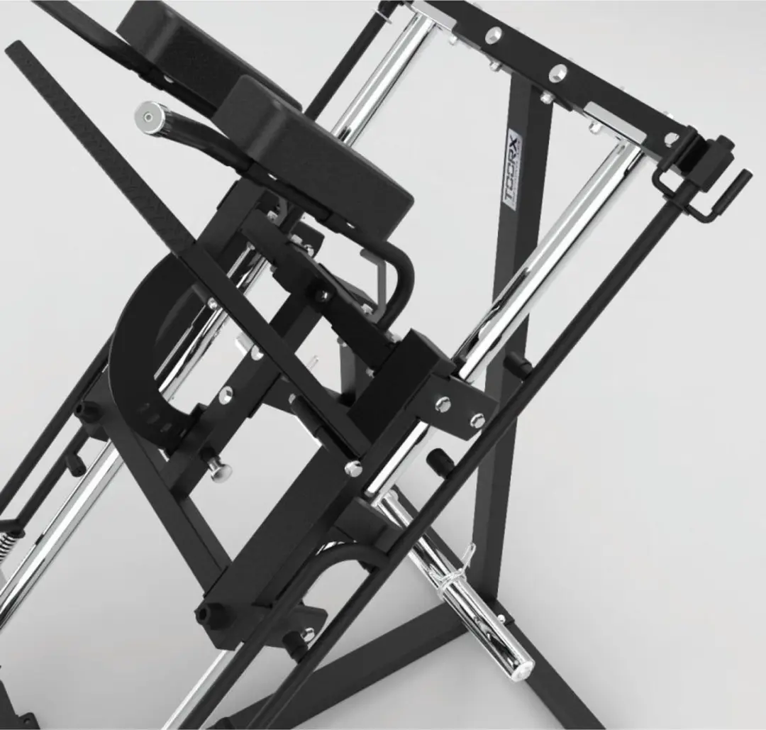Toorx Professional HSX-3000 Leg Press & Hack Squat - Matzwart