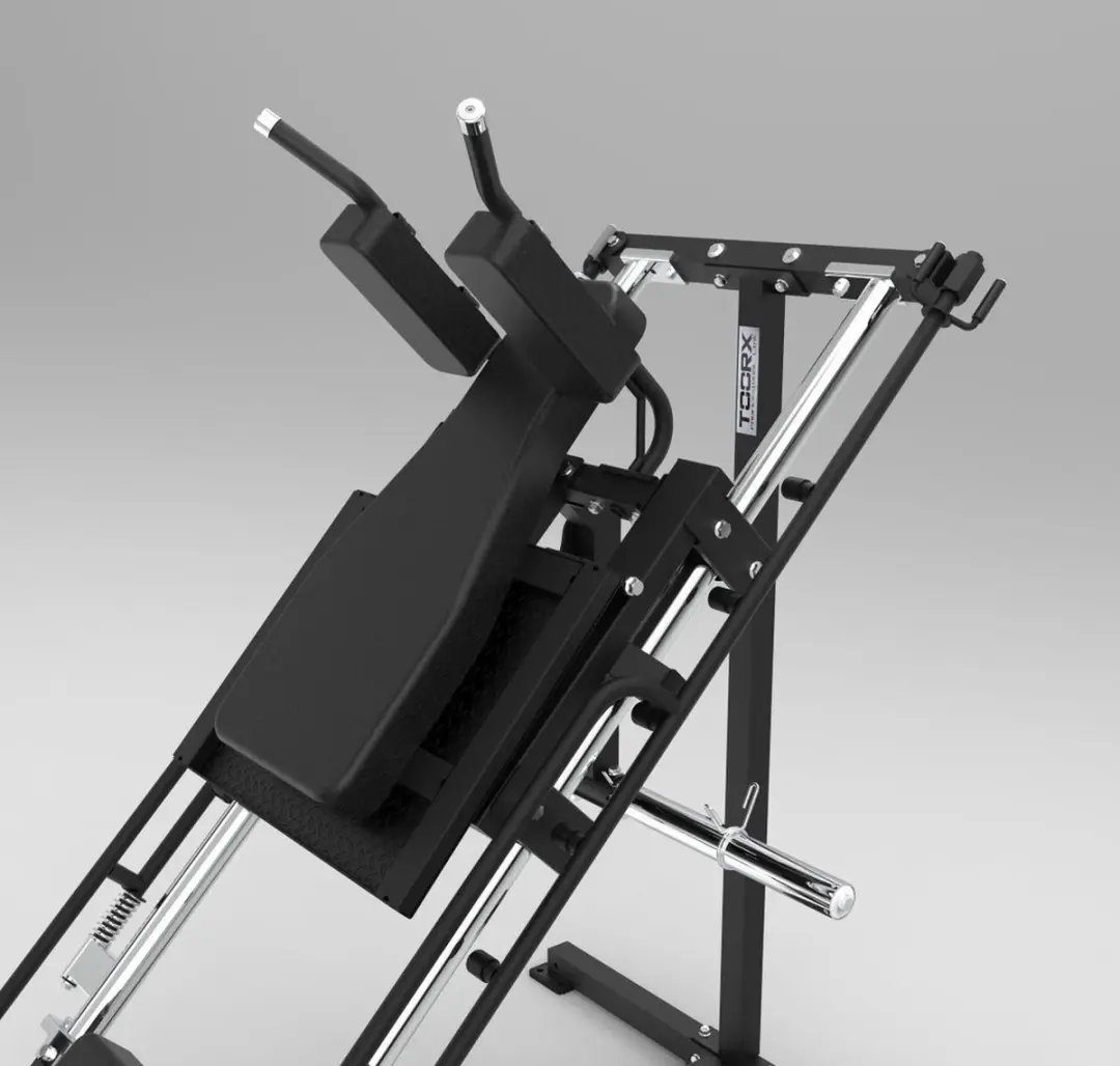 Toorx Professional HSX-3000 Leg Press & Hack Squat - Matzwart