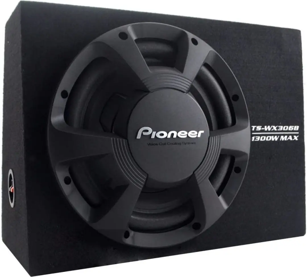 Pioneer TS-WX306B Subwoofer 12 Inch - 1300W - Zwart