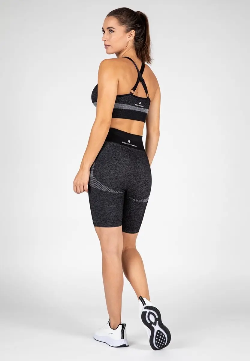 Gorilla Wear Selah Seamless Trainingsbroek M/L - Zwart