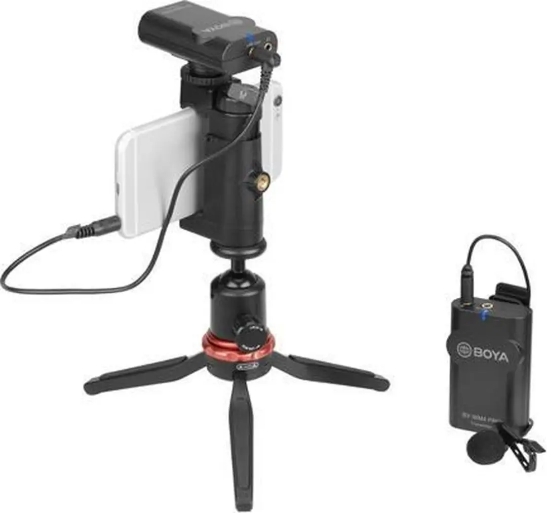 Boya BY-WM4 Pro-K3 Draadloze Lavalier Microfoon - Zwart