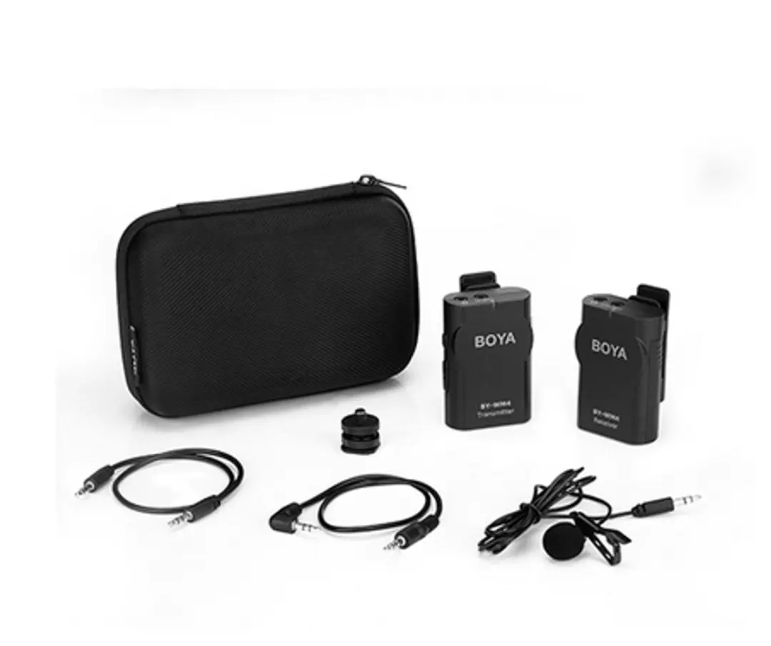Boya BY-WM4 Pro-K3 Draadloze Lavalier Microfoon - Zwart