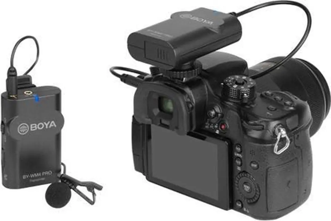 Boya BY-WM4 Pro-K3 Draadloze Lavalier Microfoon - Zwart