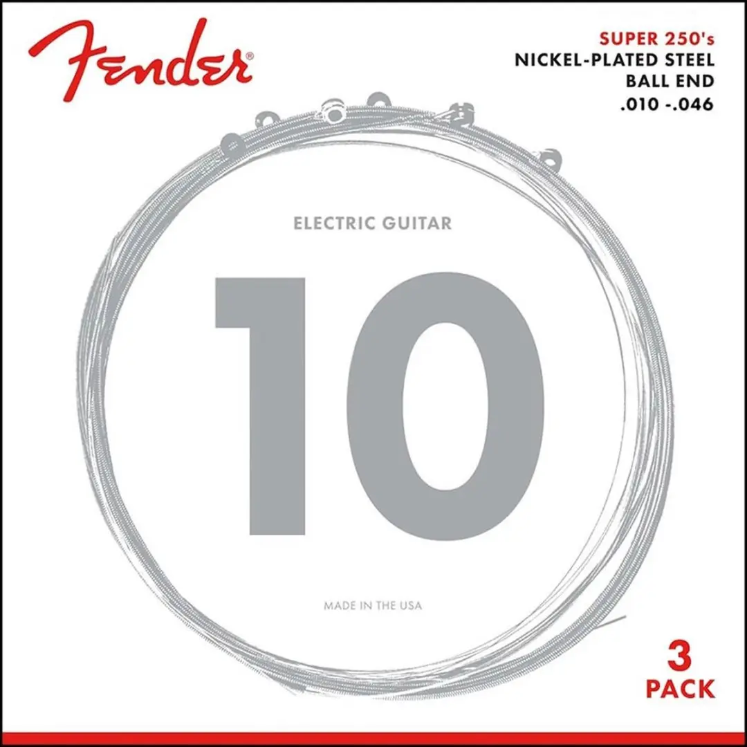 Fender F-250R-3 3-snarenset - 18 Stuks
