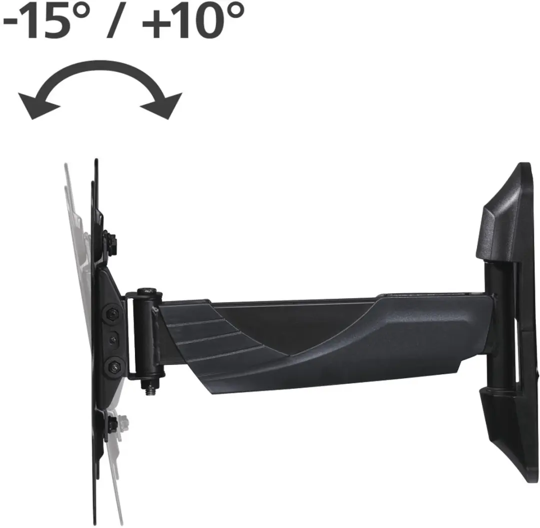 Hama TV Beugel 00220826 Draai/Kantelbaar - 19"-48" - 35kg - VESA 200x200 - Zwart