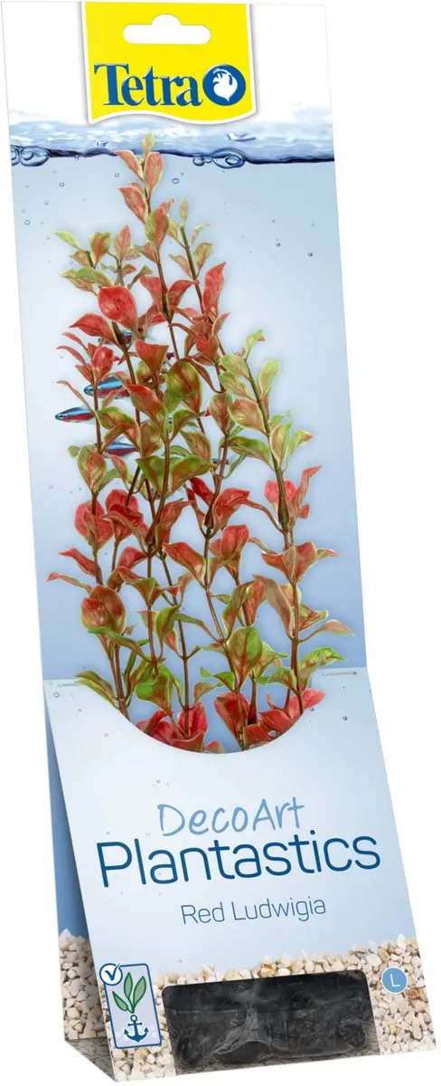 Tetra DecoArt Plantastics Ludwigia - 36cm - Rood
