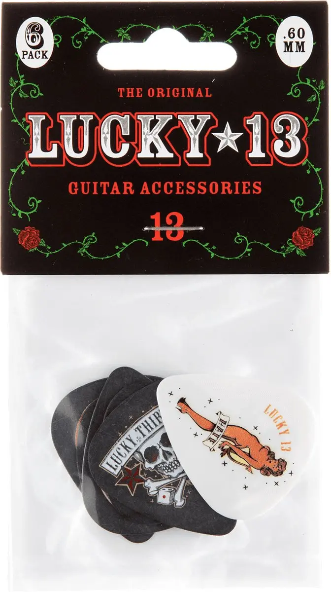 Dunlop Lucky 13 II Plektrum 0,60mm