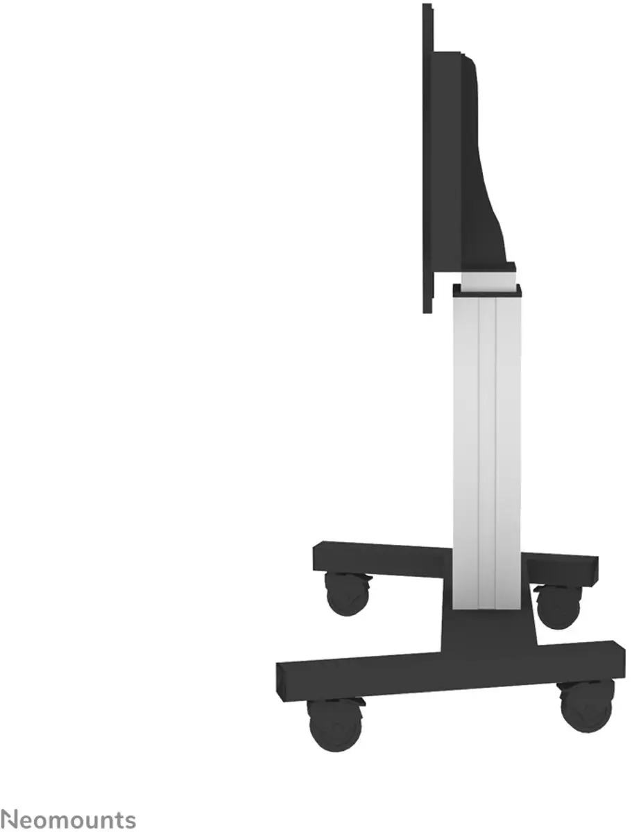 Neomounts PLASMA-M2500SILVER TV Trolley - Gemotoriseerd - 100" - Zilver