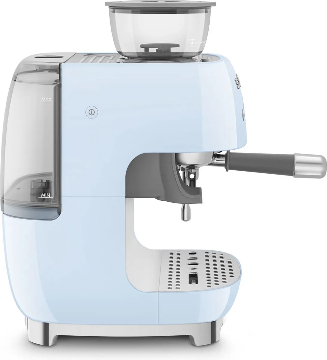 Smeg EGF03 Espressomachine met bonenmaler - Pastelblauw