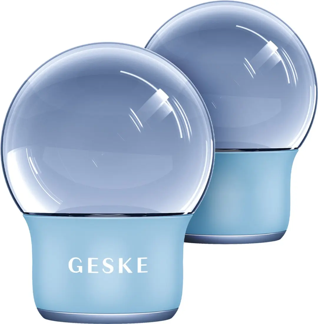GESKE GK000701AQ01 SmartAppGuided Cool & Warm Massager - Aquamarine