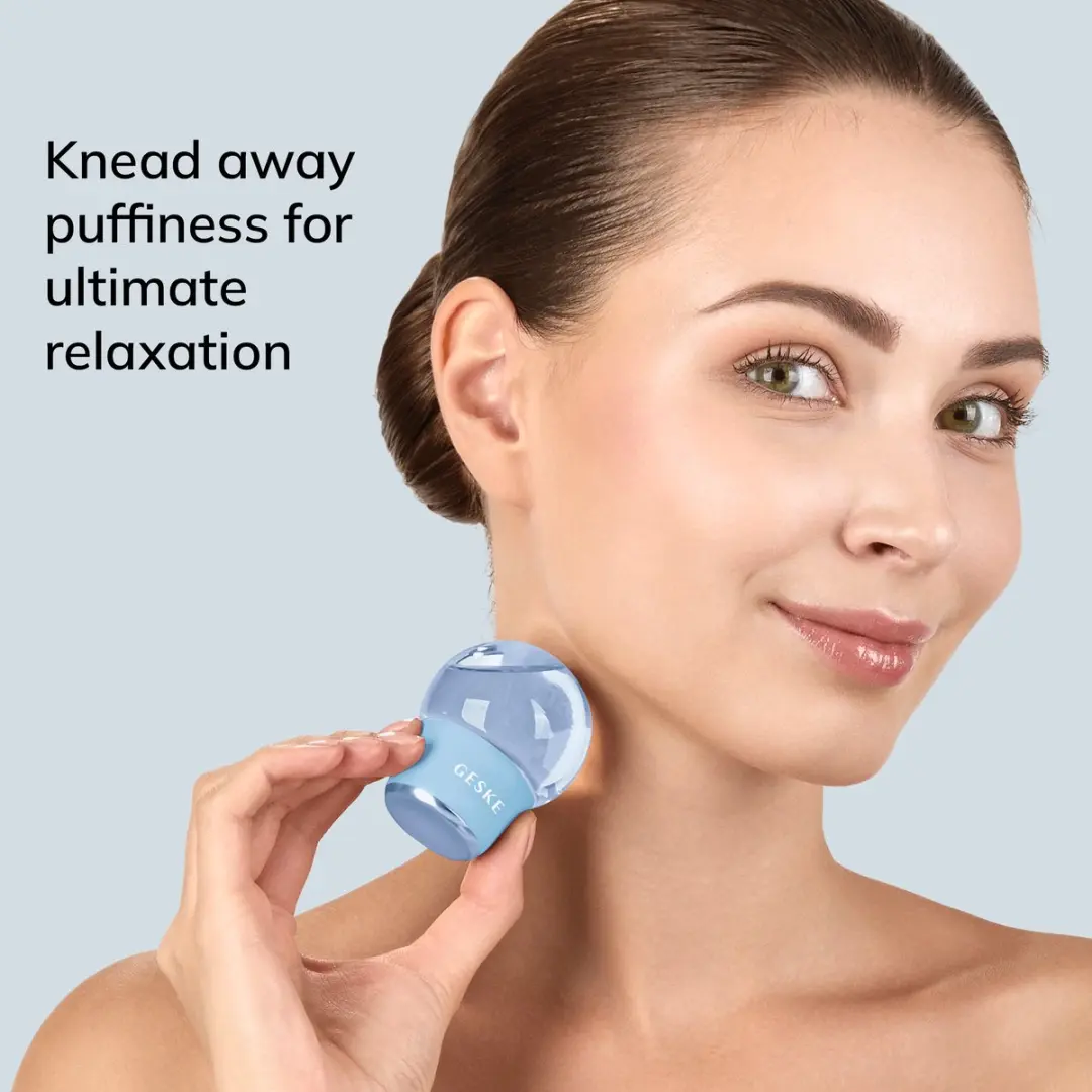 GESKE GK000701AQ01 SmartAppGuided Cool & Warm Massager - Aquamarine - afbeelding 6 van 6