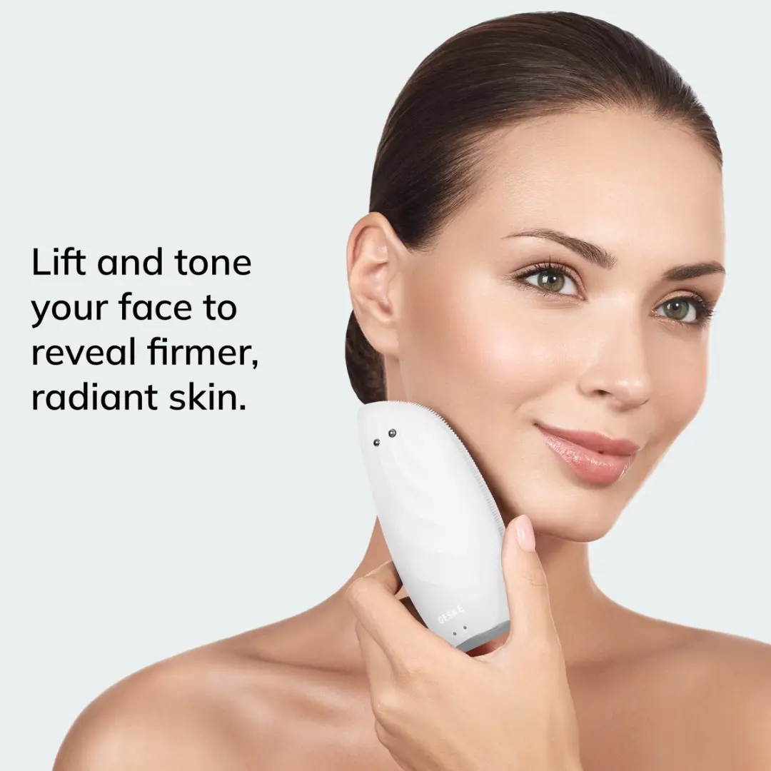 GESKE SmartAppGuided Sonic Thermo Facial Brush GK000006WH01 - 18 Snelheden - Wit