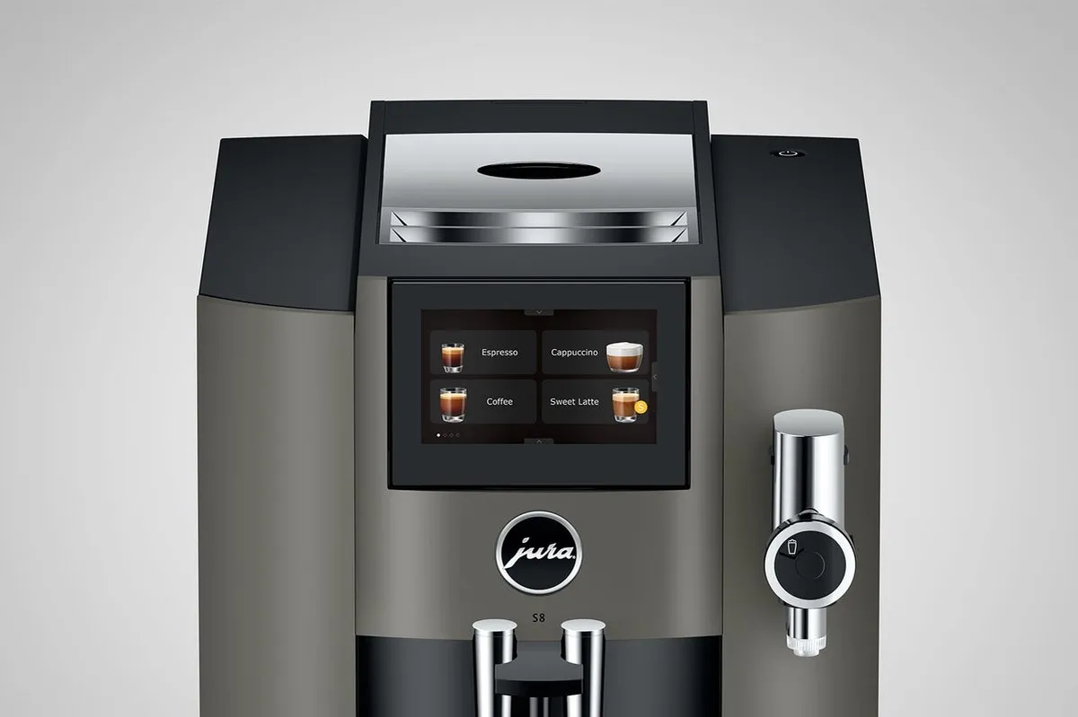 JURA - S8 Dark Inox (EB) - Volautomatische espressomachine