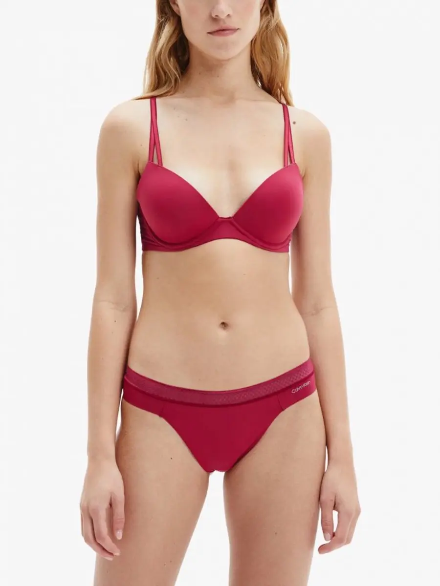 Calvin Klein Dames Figuur Rood XS