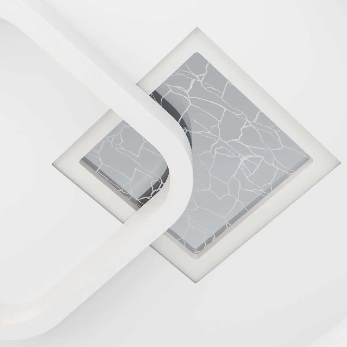 Eglo Tiriolo Plafondlamp LED 38cm - Wit/Goud