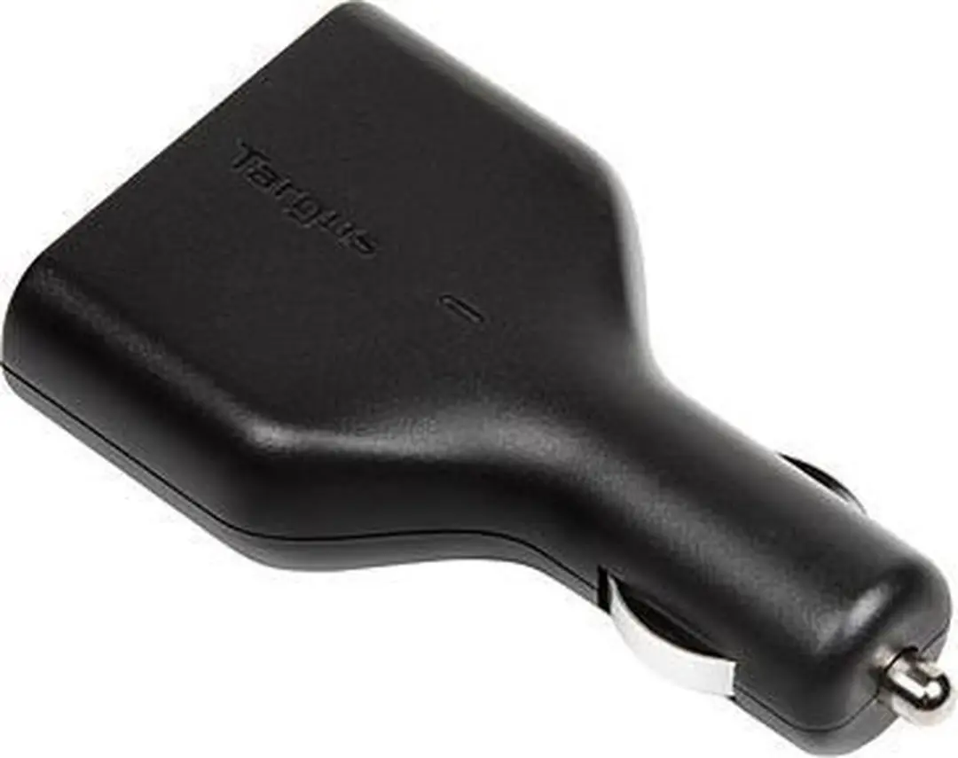 Targus APD046EU Autolader 90W - 2x USB-C - Zwart