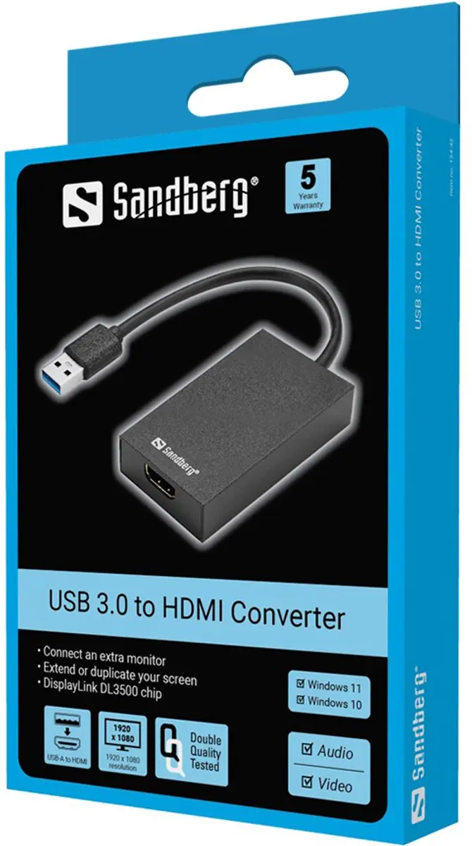 Sandberg USB 3.0 HDMI Converter 134-42