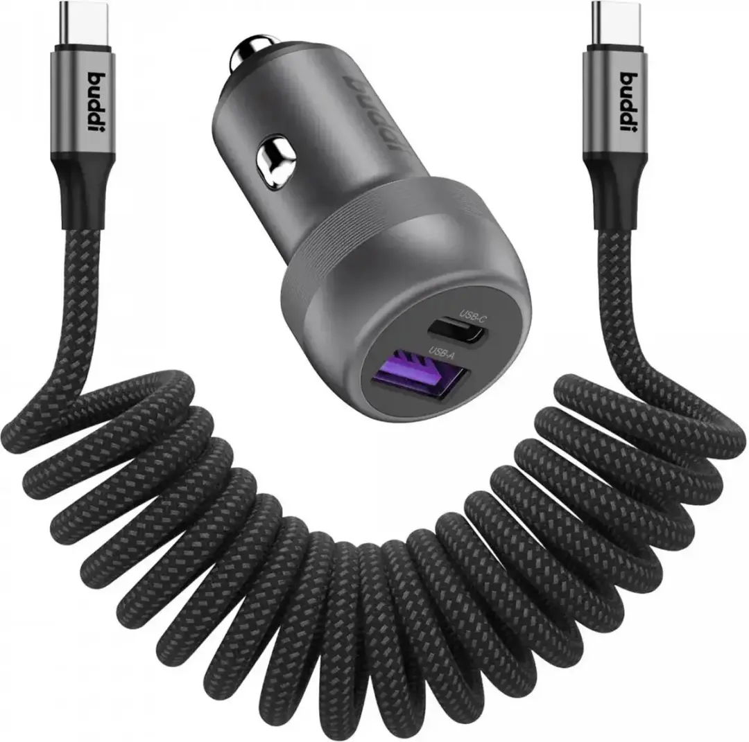 Buddi Power USB Autolader 89W