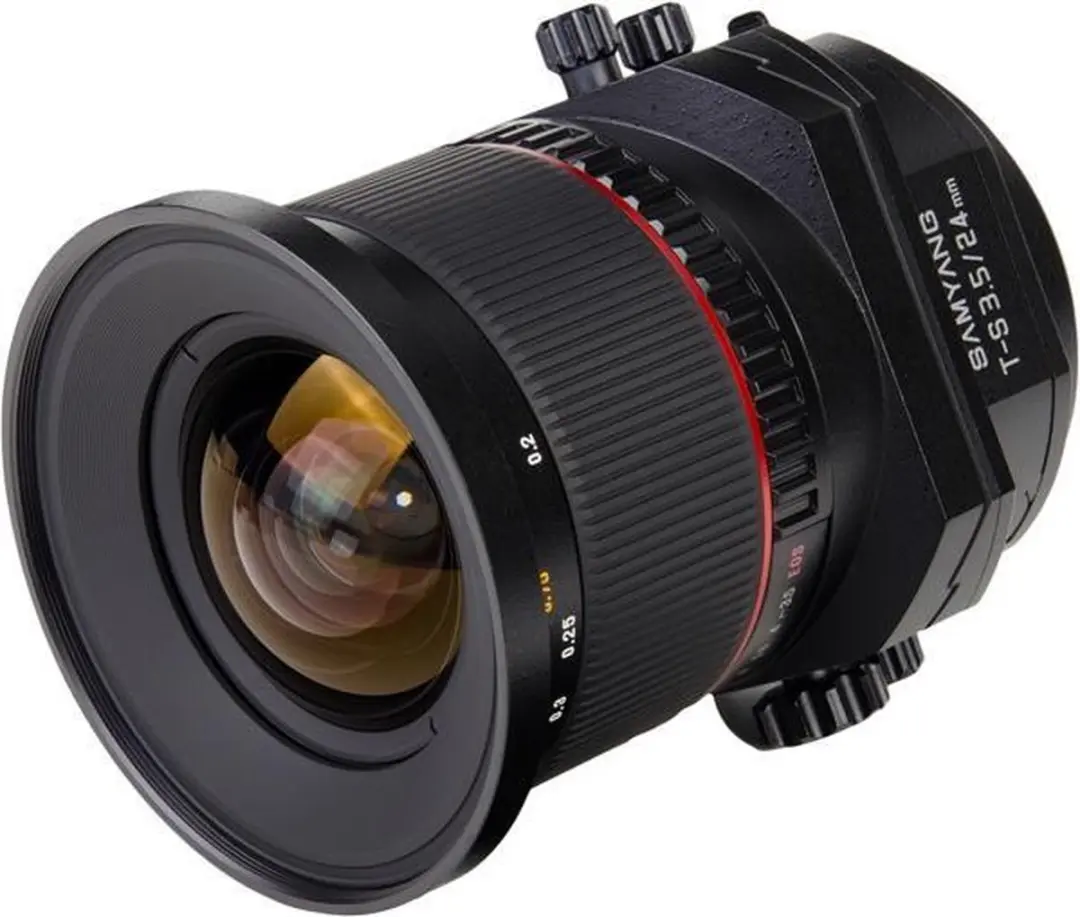 Samyang 24mm F3.5 ED AS UMC Tilt/Shift Prime Lens - Canon