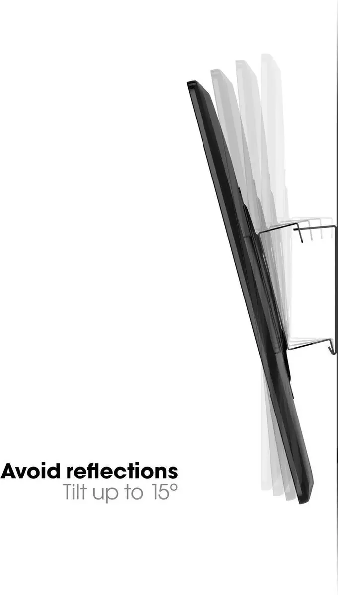 Vogel's MA2010-A1 Wandbeugel 43" - Zwart