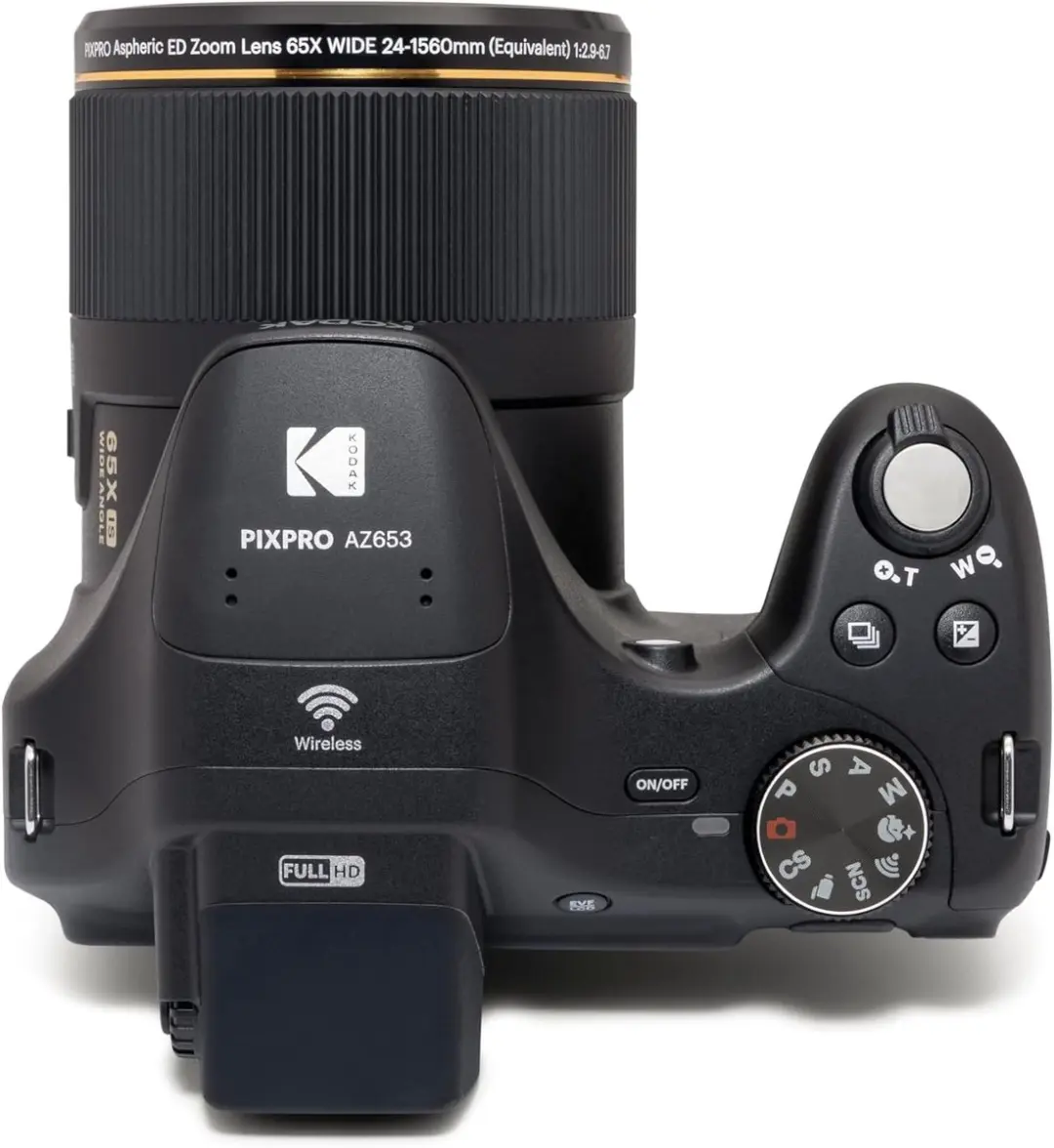 Kodak PIXPRO AZ653 Brugcamera 20MP - 65x Zoom - Zwart