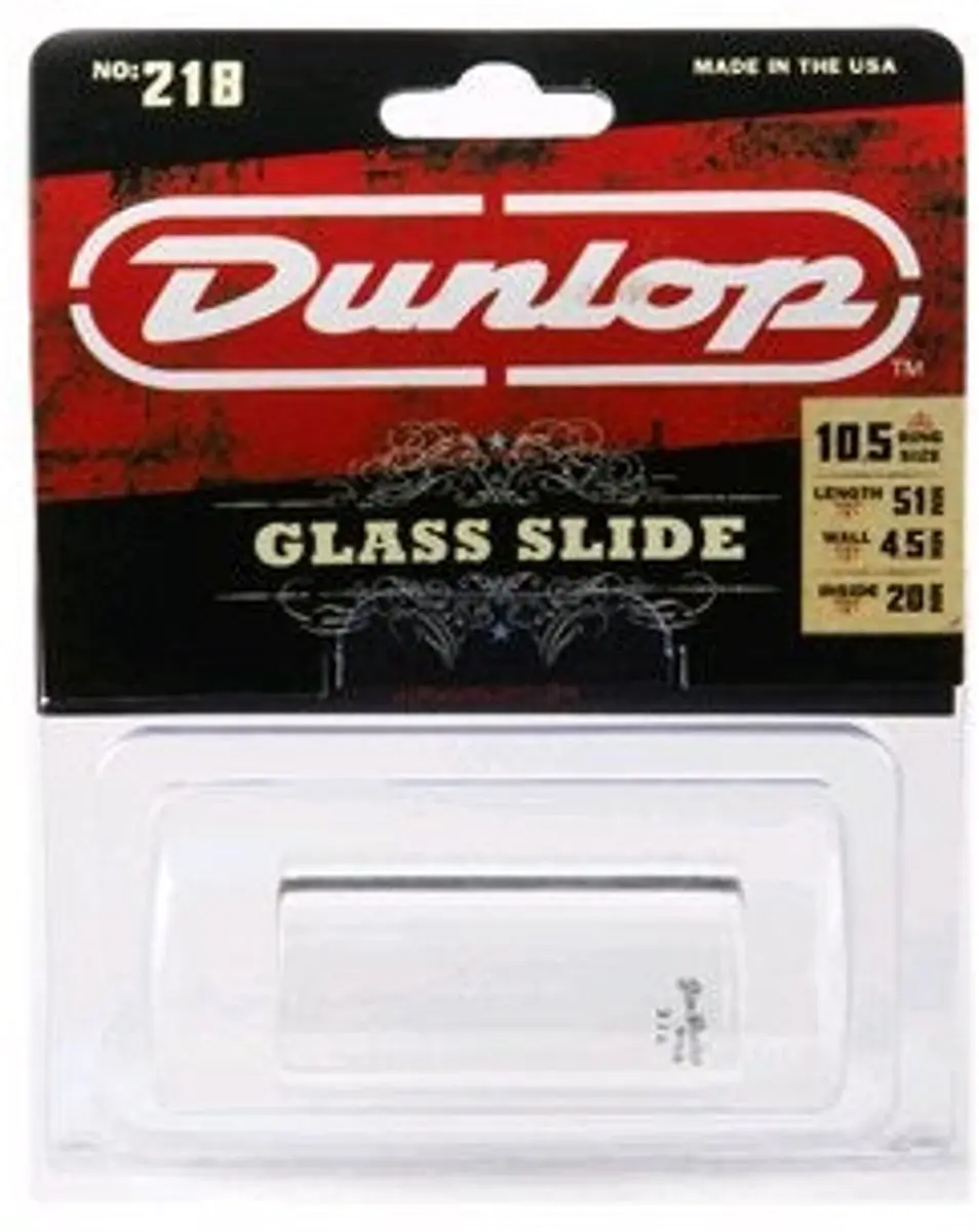 Dunlop 218 Glass Slide Med.short 20x29x51mm