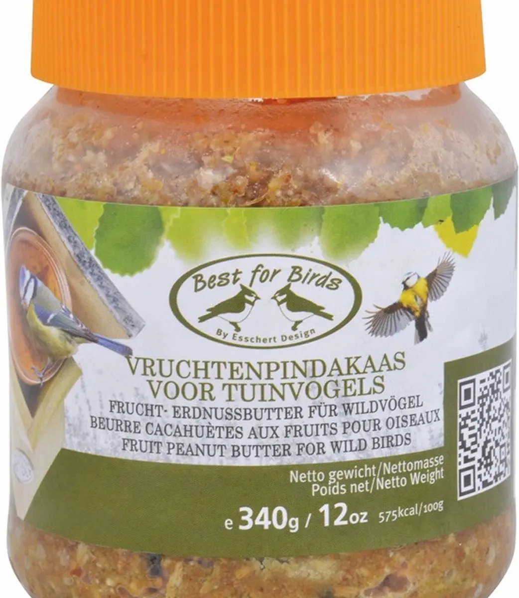 Esschert Design Vruchten Pindakaas Tuinvogelvoer 330g