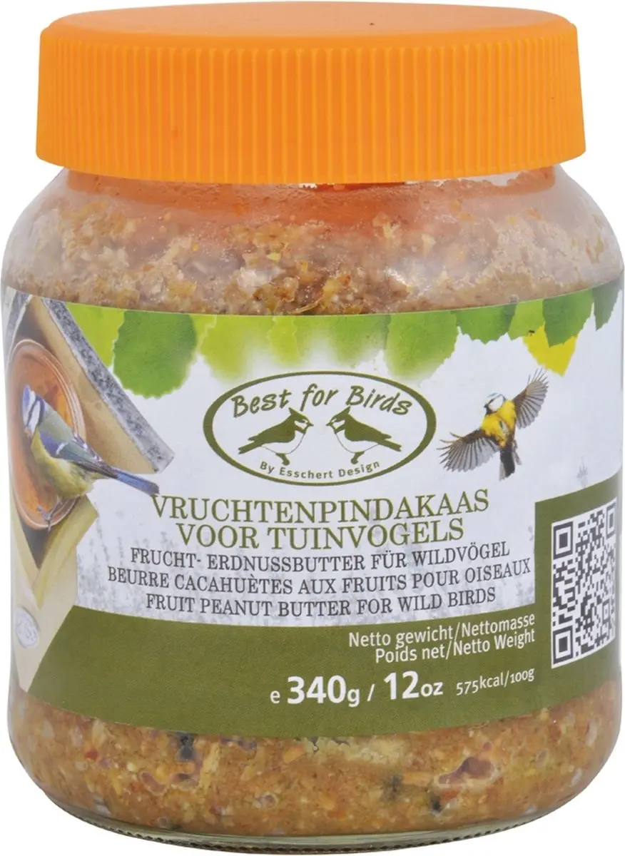 Esschert Design Vruchten Pindakaas Tuinvogelvoer 330g