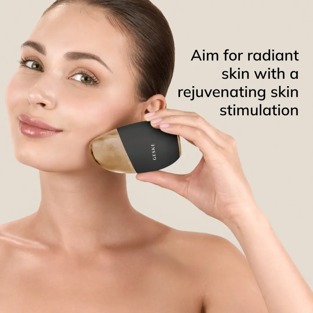 GESKE GK000700GY01 SmartApp Oog- en Gezichtsmassager 7-in-1 - Grijs - afbeelding 6 van 6