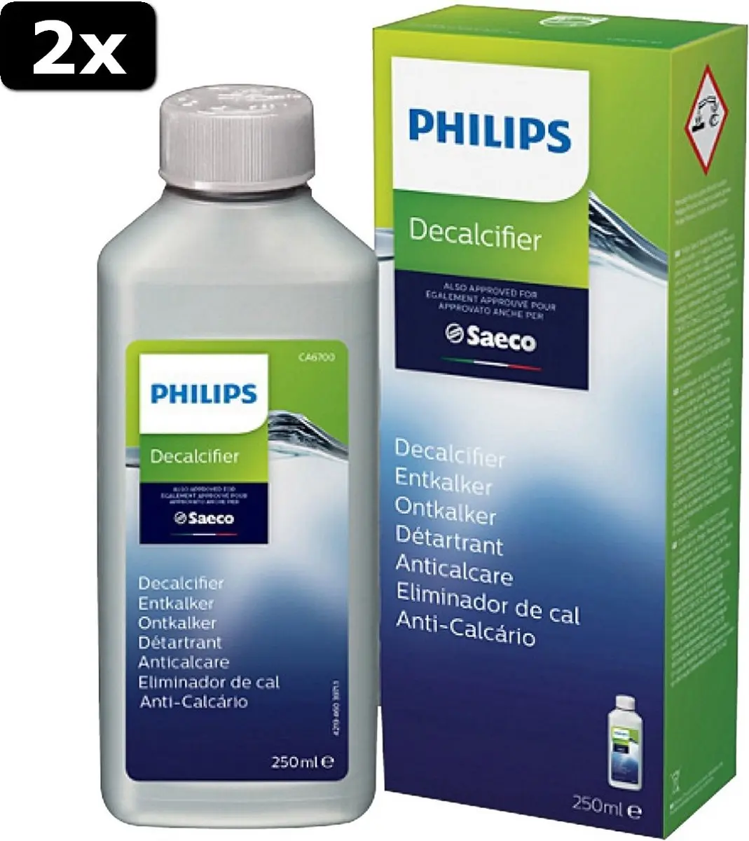 Philips CA6700/10 Ontkalker Espresso 250ml