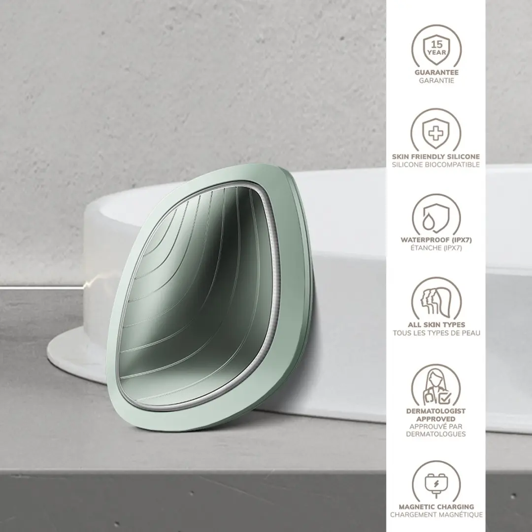 GESKE SmartAppGuided Sonic Warm & Cool Mask GK000002GN01 - Groen - afbeelding 6 van 6