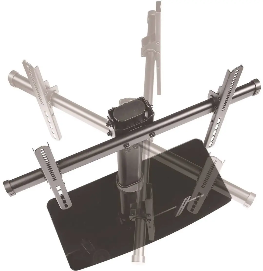 SpeaKa Professional SP-TT-05 TV-voet 32-55" - Zwart - VESA 200x200/400x200/400x400/600x400