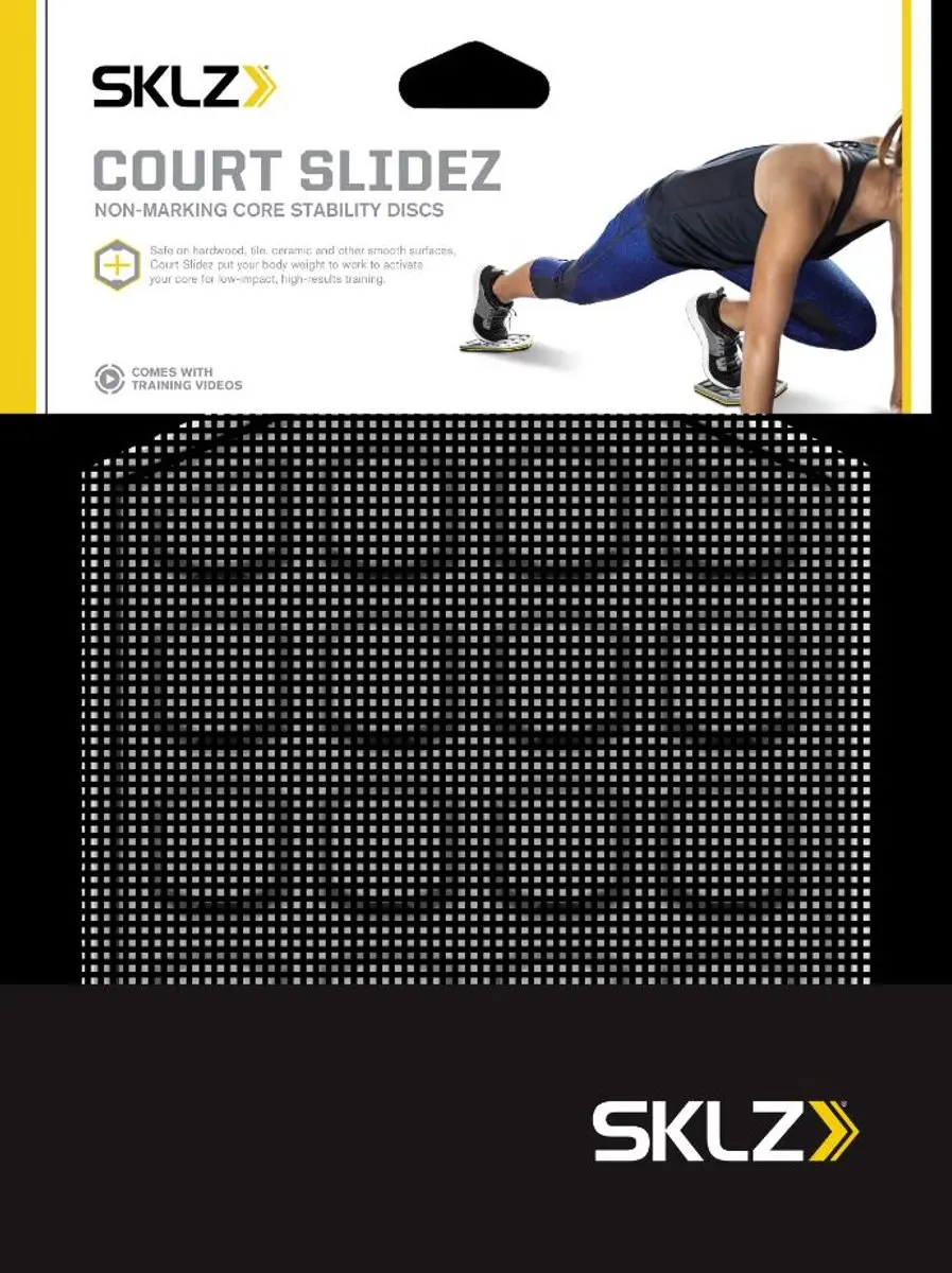 Sklz Court Slidez Pro Stabiliteit Schijven - Grijs