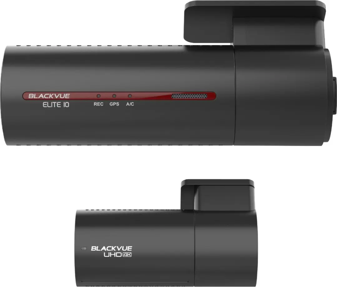 BlackVue ELITE 10 2CH Dashcam 64GB - 4K UHD - Zwart
