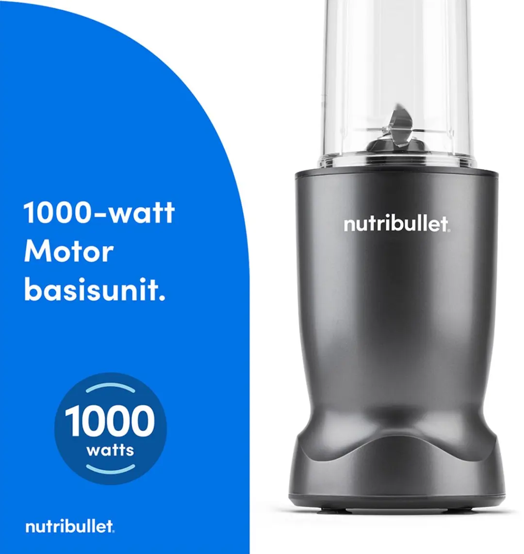 NutriBullet Turbo Blender 1000W - Grijs