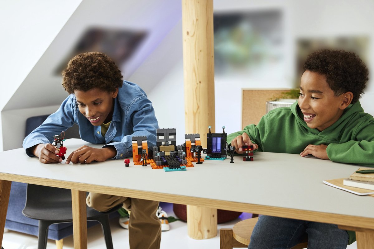 LEGO Minecraft De Wither-Strijd Videogame Speelgoed voor Kinderen - 21590